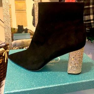 Never worn before Betsey Johnson stylish boots size 10 from Macy’s.